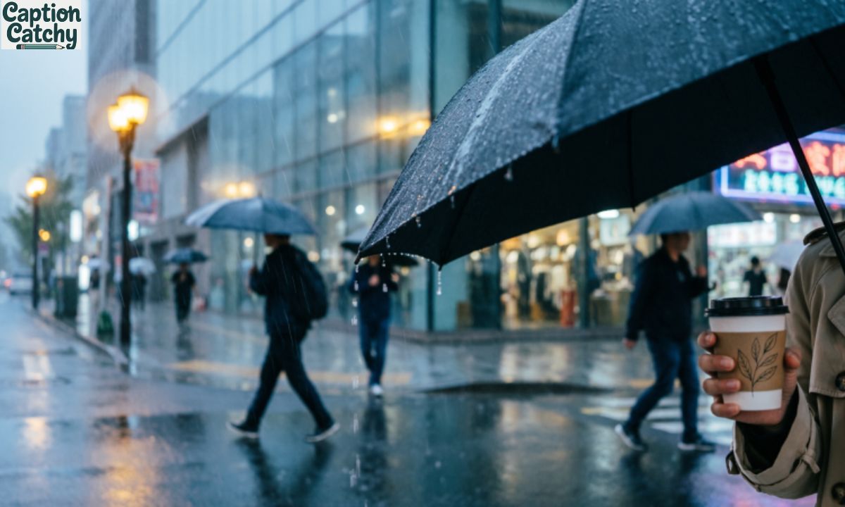 Rainy Day Captions For Instagram 2026