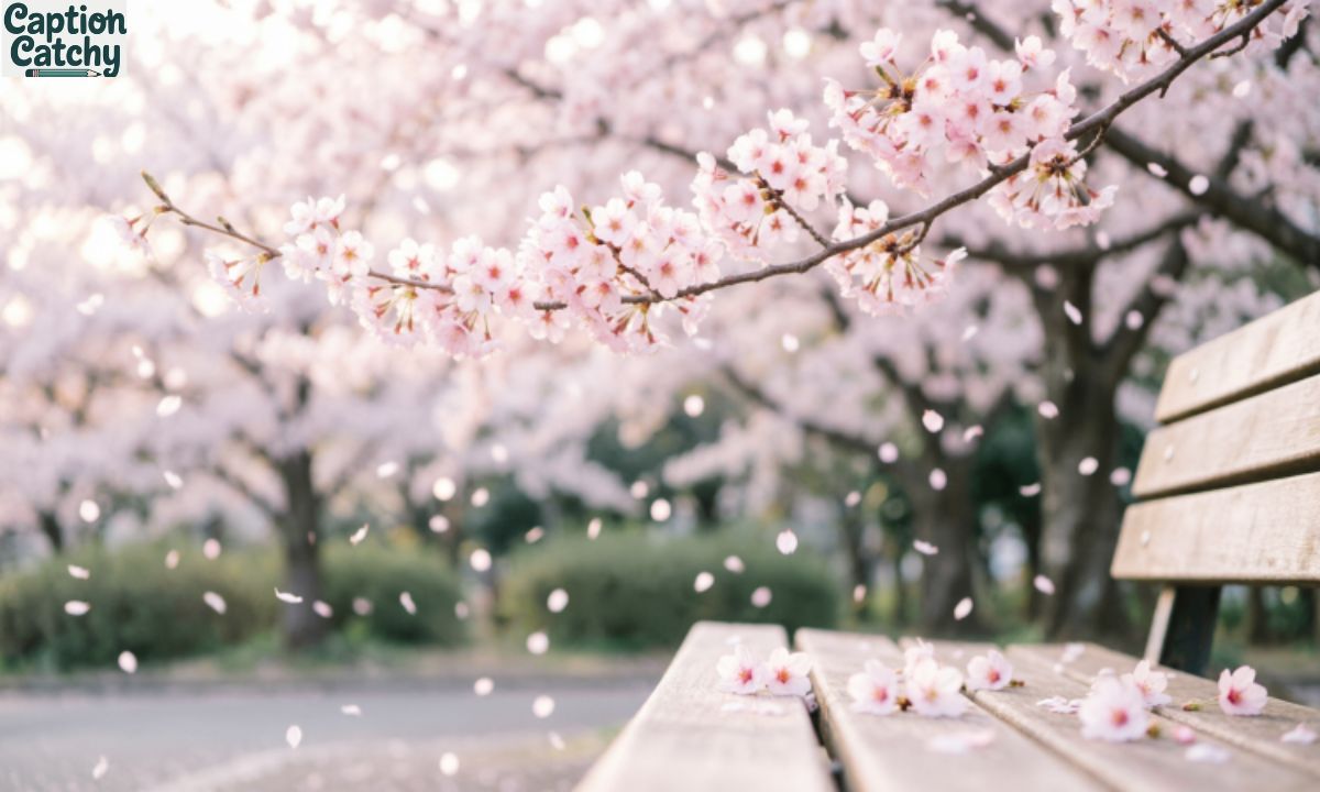 Cherry Blossom Captions for Instagram