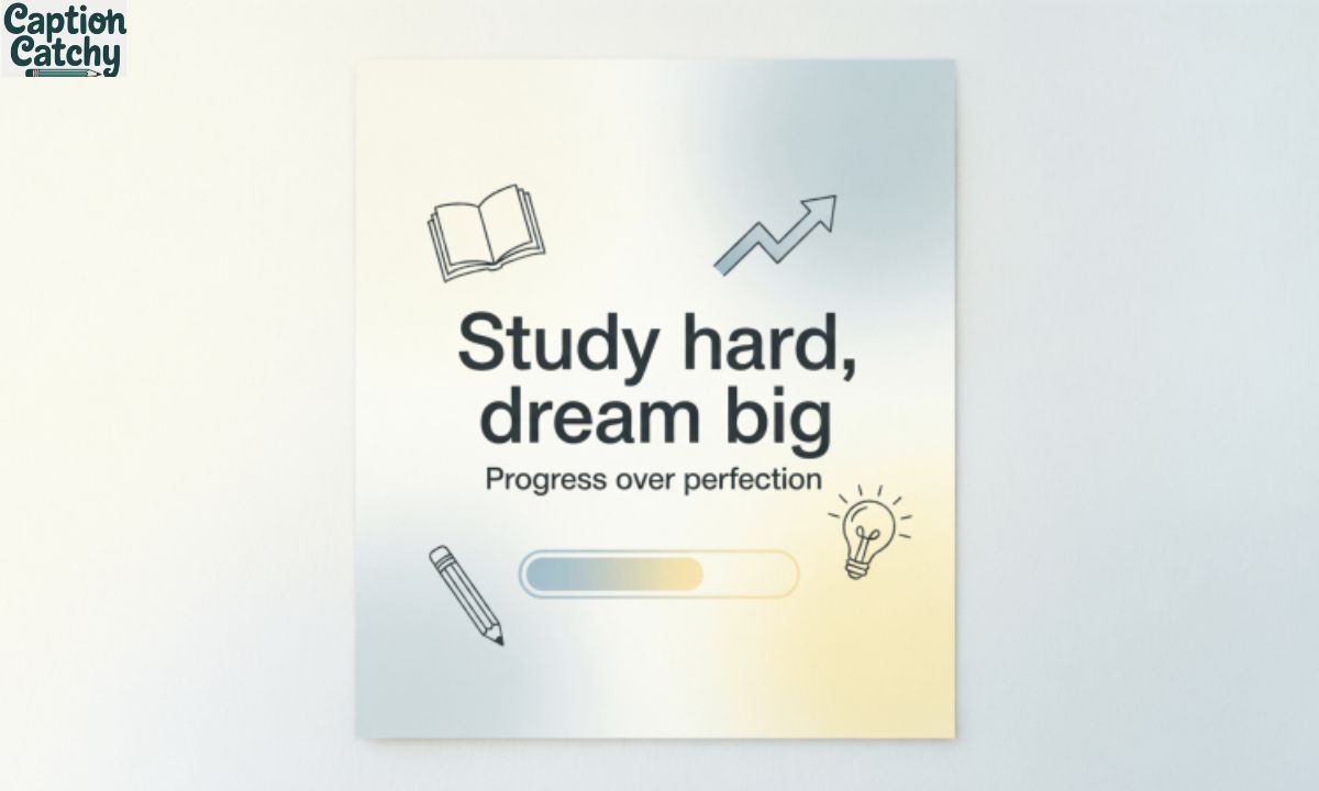 Study Motivation Captions For Instagram